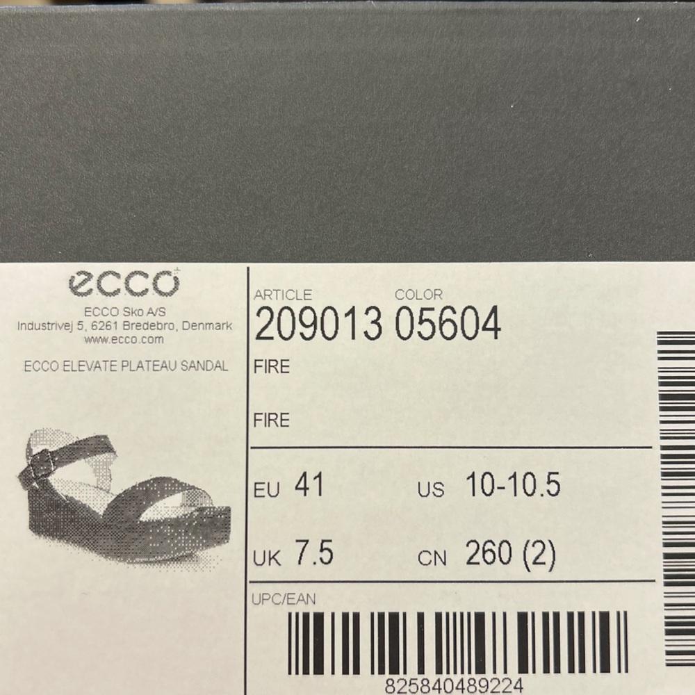 Ecco yellow suede Women's Platform Sandal